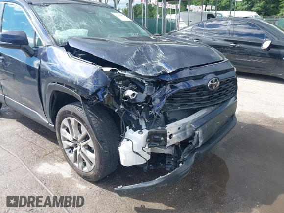 2023 Toyota RAV4 XLE Premium with VIN 2T3A1RFVXPW389812, listed as a IAAI auction lot 42330150 with 43,821 mi miles and . Bid and sale history available at DreamBid. Image 17.
