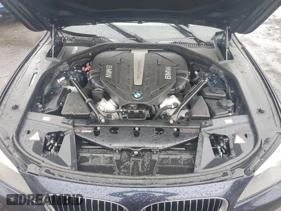 2012 BMW 7 Series 750i xDrive with VIN WBAKC6C53CC395754, listed as a Copart auction lot 55798515 with 79,444 mi miles and Clean Title. Bid and sale history available at DreamBid. Image 11.