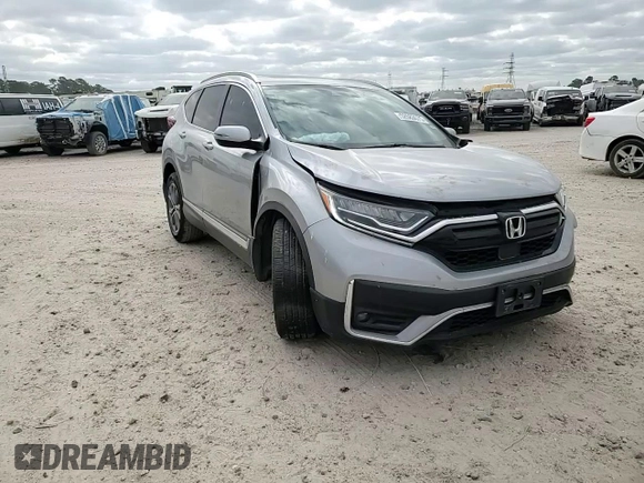 2020 Honda CR-V Touring with VIN 5J6RW1H99LL008397, listed as a Copart auction lot 52683575 with 70,704 mi miles and Salvage Title. Bid and sale history available at carsss.com. Image 12.