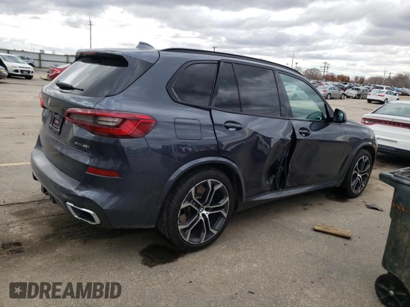 2020 BMW X5 xDrive40i with VIN 5UXCR6C01LLL79996, listed as a Copart auction lot 45992843 with 31,092 mi miles. Bid and sale history available at carsss.com. Image 3.