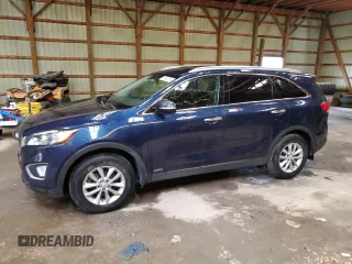 2017 Kia Sorento LX z VIN 5XYPGDA35HG332242, wystawiony jako Copart lot #58663735 z przebiegiem 162 565 mil mil oraz Czysty tytuł • Clean title. Historia ofert i sprzedaży dostępna na DreamBid. Obrazek 1.