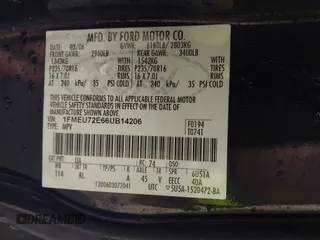 2006 Ford Explorer XLS z VIN 1FMEU72E66UB14206, wystawiony jako IAAI lot #41643512 z przebiegiem 126 994 mil mil oraz . Historia ofert i sprzedaży dostępna na DreamBid. Obrazek 9.
