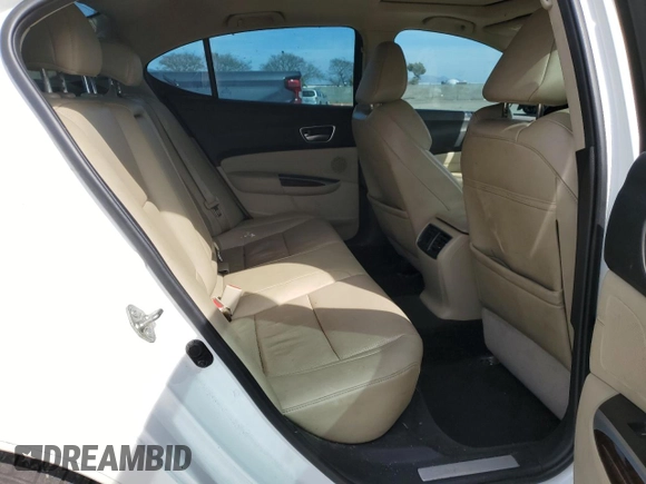 2018 Acura TLX w/Technology Pkg with VIN 19UUB1F50JA003840, listed as a Copart auction lot 50832675 with 75,427 mi miles and Salvage Title. Bid and sale history available at carsss.com. Image 10.