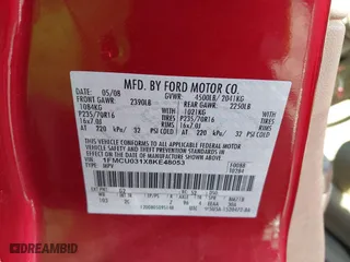 2008 Ford Escape XLT with VIN 1FMCU031X8KE48053, listed as a IAAI auction lot 41755683 with 176,144 mi miles. Bid and sale history available at carsss.com. Image 9.