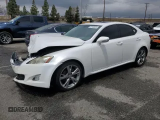 2010 Lexus IS 250 z VIN JTHBF5C20A5125178, wystawiony jako Copart lot #55769825 z przebiegiem 190 247 mil mil oraz Czysty tytuł • Clean title. Historia ofert i sprzedaży dostępna na DreamBid. Obrazek 1.
