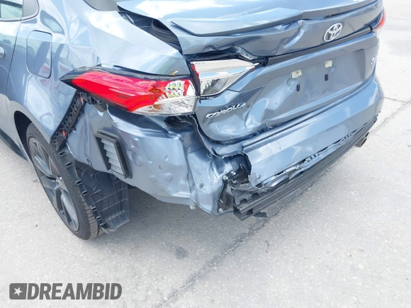 2024 Toyota Corolla SE with VIN 5YFS4MCE5RP178100, listed as a IAAI auction lot 41999152 with 19,242 mi miles and . Bid and sale history available at DreamBid. Image 6.