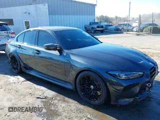 2023 BMW M3 Competition xDrive z VIN WBS43AY08PFN98339, wystawiony jako IAAI lot #41315235 z przebiegiem 5 932 mil mil oraz . Historia ofert i sprzedaży dostępna na DreamBid. Obrazek 1.