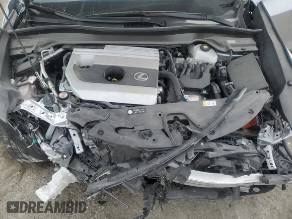 2024 Lexus UX with VIN JTHX6JBH9R2166376, listed as a Copart auction lot 85294644 with 6,173 mi miles and Salvage Title. Bid and sale history available at carsss.com. Image 13.