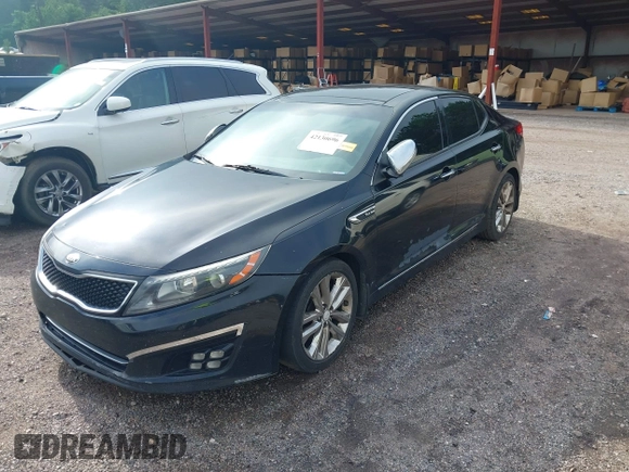 2014 Kia Optima SXL Turbo with VIN 5XXGR4A6XEG323587, listed as a IAAI auction lot 42130696 with 249,982 mi miles and . Bid and sale history available at DreamBid. Image 2.