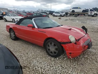 2003 Ford Thunderbird Deluxe with VIN 1FAHP60A23Y106875, listed as a Copart auction lot 87507095 with Not Provided miles and Salvage Title. Bid and sale history available at DreamBid. Image 4.