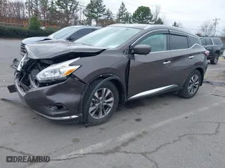 2016 Nissan Murano S with VIN 5N1AZ2MG5GN158467, listed as a IAAI auction lot 41545977 with 143,146 mi miles. Bid and sale history available at carsss.com. Image 17.