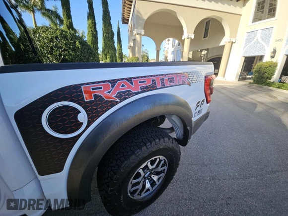 2022 Ford F-150 Raptor with VIN 1FTFW1RGBNF89257, listed as a Copart auction lot 45428685 with 31,649 mi miles and Clean Title. Bid and sale history available at carsss.com. Image 10.