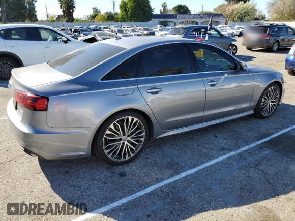 2017 Audi A6 Premium Plus with VIN WAUG8AFC7HN015492, listed as a Copart auction lot 40281993 with 99,307 mi miles. Bid and sale history available at carsss.com. Image 3.