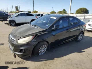 2012 Hyundai Accent GLS z VIN KMHCT4AEXCU052251, wystawiony jako Copart lot #47814005 z przebiegiem 96 057 mil mil oraz Szkody całkowita. Historia ofert i sprzedaży dostępna na DreamBid. Obrazek 1.