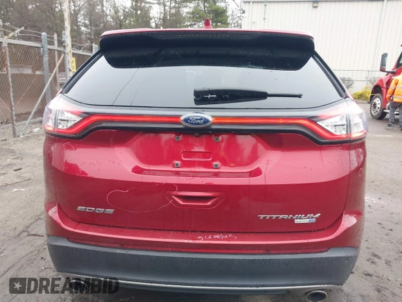 2015 Ford Edge Titanium z VIN 2FMTK4K94FBB69970, wystawiony jako IAAI lot #41982057 z przebiegiem 97 422 mil mil oraz . Historia ofert i sprzedaży dostępna na DreamBid. Obrazek 16.