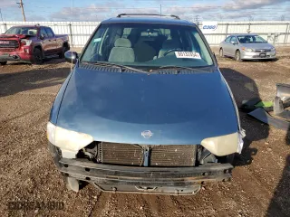 2001 Nissan Quest GXE with VIN 4N2ZN15T21D821982, listed as a Copart auction lot 80132454 with 0 mi miles and Salvage Title. Bid and sale history available at carsss.com. Image 5.