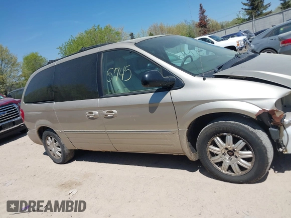 2005 Chrysler Town & Country Touring z VIN 2C4GP54L45R123762, wystawiony jako IAAI lot #42235745 z przebiegiem 217 713 mil mil oraz . Historia ofert i sprzedaży dostępna na DreamBid. Obrazek 13.