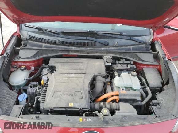 2017 Kia Niro Touring Launch Edition with VIN KNDCC3LC4H5089890, listed as a Copart auction lot 47305465 with 64,308 mi miles and Salvage Title. Bid and sale history available at carsss.com. Image 11.