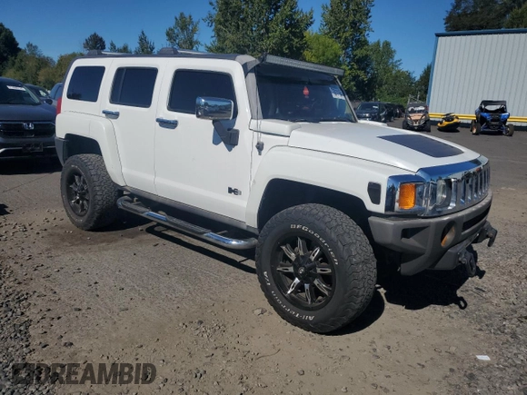 2006 Hummer H3 with VIN 5GTDN136468291730, listed as a Copart auction lot 73011164 with 221,237 mi miles and Salvage Title. Bid and sale history available at DreamBid. Image 4.