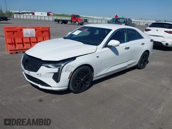 2021 Cadillac CT4 Luxury with VIN 1G6DA5RK1M0132841, listed as a IAAI auction lot 41996364 with 46,097 mi miles and . Bid and sale history available at DreamBid. Image 17.