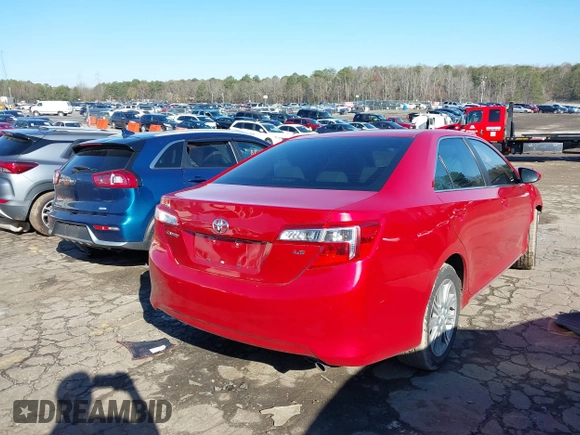 2013 Toyota Camry L with VIN 4T1BF1FKXDU702116, listed as a IAAI auction lot 41757618 with 120,918 mi miles. Bid and sale history available at carsss.com. Image 4.
