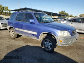 2001 Honda CR-V EX with VIN JHLRD18621C034146, listed as a Copart auction lot 77047864 with 298,831 mi miles and Clean Title. Bid and sale history available at carsss.com. Image 4.