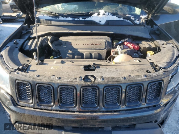 2020 Jeep Compass Sport z VIN 3C4NJDAB7LT210032, wystawiony jako Copart lot #44105245 z przebiegiem 49 059 mil mil oraz Szkoda całkowita • Salvage title. Historia ofert i sprzedaży dostępna na DreamBid. Obrazek 12.