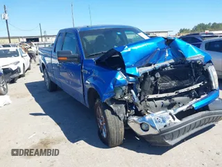 2013 Ford F-150 XL with VIN 1FTEX1CM4DKF58630, listed as a IAAI auction lot 41851658 with 188,755 mi miles. Bid and sale history available at carsss.com. Image 1.