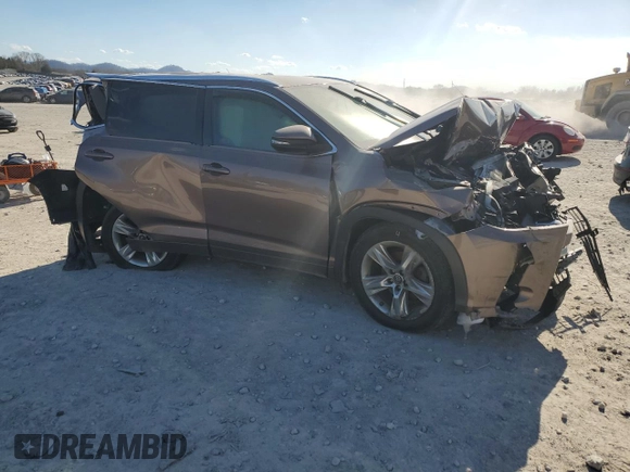 2018 Toyota Highlander Limited with VIN 5TDYZRFH0JS238746, listed as a Copart auction lot 46873115 with 110,587 mi miles and Salvage title. Bid and sale history available at DreamBid. Image 4.