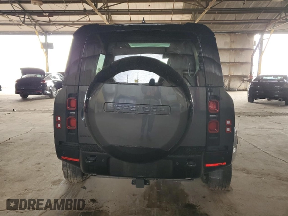 2024 Land Rover Defender X-Dynamic SE with VIN SALE27EU9R2318312, listed as a Copart auction lot 43183815 with 10,038 mi miles and Salvage title. Bid and sale history available at DreamBid. Image 6.