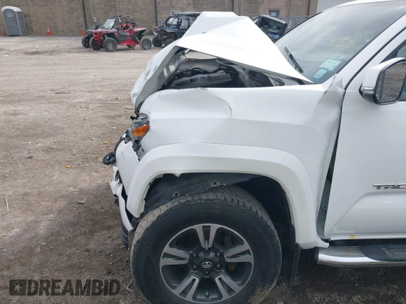 2017 Toyota Tacoma SR5 with VIN 3TMCZ5AN3HM106655, listed as a IAAI auction lot 41838777 with 63,740 mi miles and . Bid and sale history available at DreamBid. Image 19.