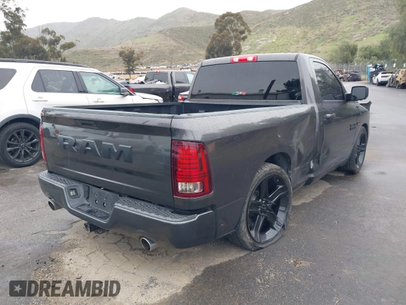 2017 Ram 1500 Sport with VIN 3C6JR6CT7HG587072, listed as a IAAI auction lot 41805007 with 88,653 mi miles and . Bid and sale history available at DreamBid. Image 4.
