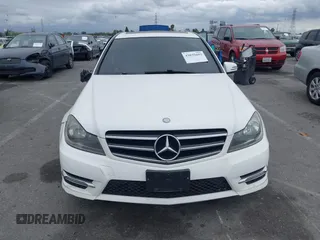 2014 Mercedes-Benz C-Class C 250 Sport with VIN WDDGF4HB9EA945465, listed as a IAAI auction lot 42035693 with 146,809 mi miles. Bid and sale history available at carsss.com. Image 12.