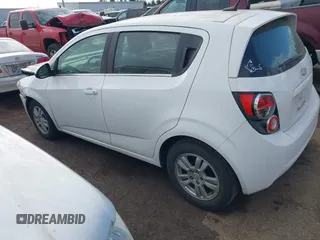 2014 Chevrolet Sonic LT with VIN 1G1JC6SGXE4227987, listed as a IAAI auction lot 41664049 with 1 mi miles. Bid and sale history available at carsss.com. Image 3.