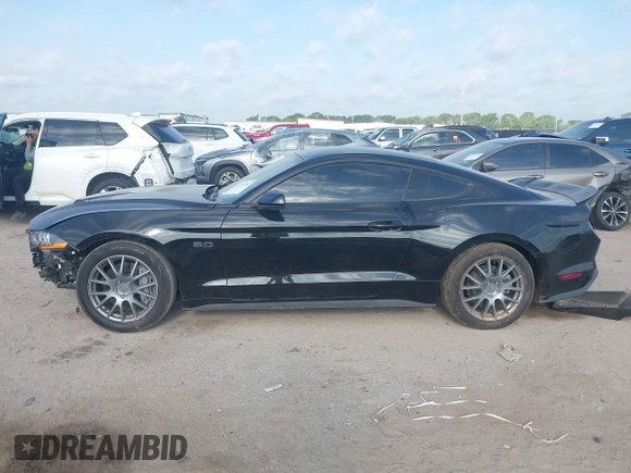 2023 Ford Mustang GT with VIN 1FA6P8CF1P5301948, listed as a IAAI auction lot 42056792 with 45,545 mi miles and . Bid and sale history available at DreamBid. Image 15.