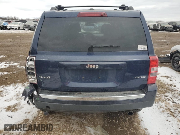 2012 Jeep Patriot Limited with VIN 1C4NJRCB6CD625388, listed as a Copart auction lot 88479725 with 128,570 mi miles and Salvage Title. Bid and sale history available at carsss.com. Image 6.