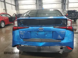 2022 Toyota Prius LE with VIN JTDL9MFU6N3040464, listed as a Copart auction lot 53653025 with 65,004 mi miles and Salvage title. Bid and sale history available at DreamBid. Image 6.