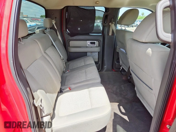 2009 Ford F-150 XL with VIN 1FTPW14V39KC73007, listed as a Copart auction lot 61447595 with 185,983 mi miles and Salvage title. Bid and sale history available at DreamBid. Image 10.
