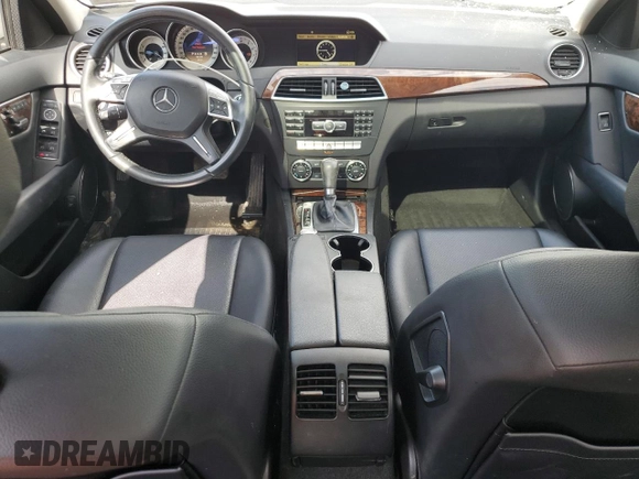 2012 Mercedes-Benz C 300 Sport with VIN WDDGF8BB0CR237300, listed as a Copart auction lot 61340735 with 109,157 mi miles and Salvage title. Bid and sale history available at DreamBid. Image 8.