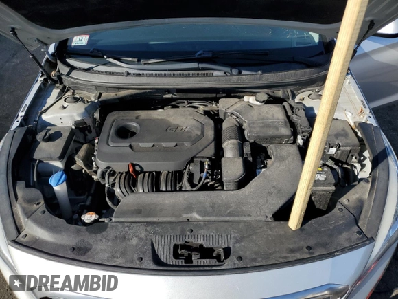 2017 Hyundai Sonata 2.4L with VIN 5NPE24AFXHH549407, listed as a Copart auction lot 49400835 with 118,815 mi miles and Salvage Title. Bid and sale history available at DreamBid. Image 11.