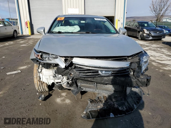 2018 Lexus ES with VIN 58ABK1GG4JU101875, listed as a Copart auction lot 43758595 with 0 mi miles and Salvage Title. Bid and sale history available at carsss.com. Image 5.