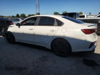 2021 Kia Forte GT-Line with VIN 3KPF34AD9ME283876, listed as a Copart auction lot 69724444 with 61,282 mi miles and Salvage Title. Bid and sale history available at carsss.com. Image 2.