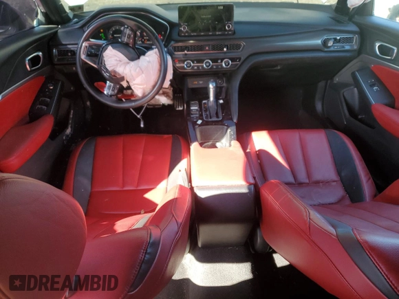 2025 Acura Integra w/A-Spec Package with VIN 19UDE4H32SA002498, listed as a Copart auction lot 45853415 with 22,493 mi miles and Salvage title. Bid and sale history available at DreamBid. Image 8.