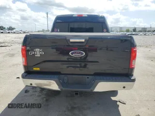 2015 Ford F-150 XL with VIN 1FTEW1CP0FFC58687, listed as a Copart auction lot 55101825 with 107,942 mi miles and Salvage Title. Bid and sale history available at DreamBid. Image 6.