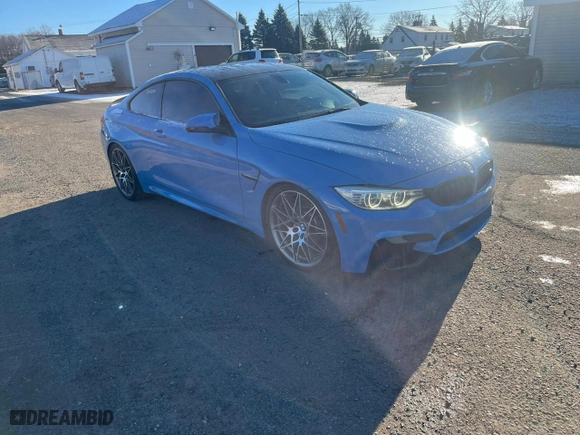 2017 BMW M4 with VIN WBS3R9C51HK709205, listed as a Copart auction lot 83789024 with NaN miles and Clean Title. Bid and sale history available at carsss.com. Image 4.