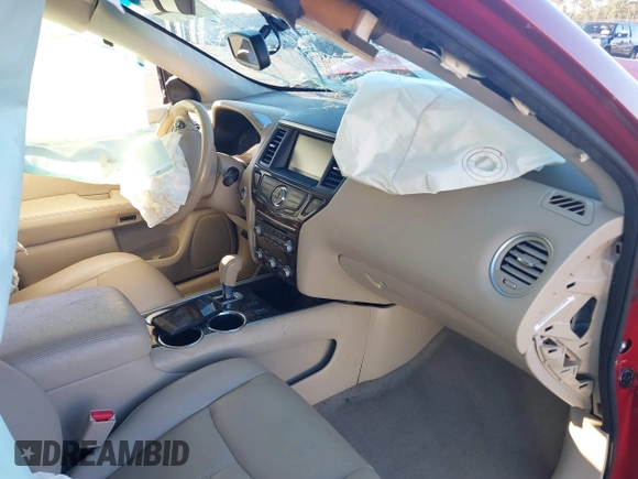2015 Nissan Pathfinder SV with VIN 5N1AR2MN9FC625169, listed as a IAAI auction lot 40940937 with 68,555 mi miles and . Bid and sale history available at DreamBid. Image 5.