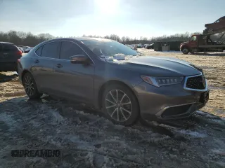 2018 Acura TLX with VIN 19UUB2F34JA007099, listed as a Copart auction lot 89063435 with 40,000 mi miles and Salvage Title. Bid and sale history available at carsss.com. Image 4.