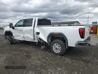 2023 GMC Sierra 2500HD SLE z VIN 1GT49MEY3PF207695, wystawiony jako Copart lot #47920145 z przebiegiem 55 183 mil mil oraz Szkoda całkowita • Salvage title. Historia ofert i sprzedaży dostępna na DreamBid. Obrazek 2.