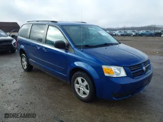 2010 Dodge Grand Caravan SE with VIN 2D4RN4DE8AR185303, listed as a IAAI auction lot 41055934 with 121,581 mi miles. Bid and sale history available at carsss.com. Image 1.