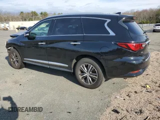 2019 Infiniti QX60 Luxe with VIN 5N1DL0MM1KC519125, listed as a Copart auction lot 49373635 with 71,673 mi miles and Salvage Title. Bid and sale history available at DreamBid. Image 2.